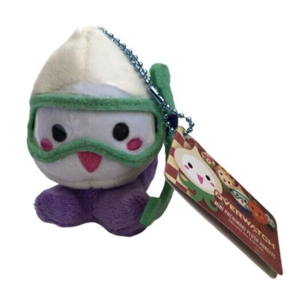 Blizzard Overwatch Mini Pachimari Plush Backpack Hangers Keychain Snorkelmari - Picture 1 of 4